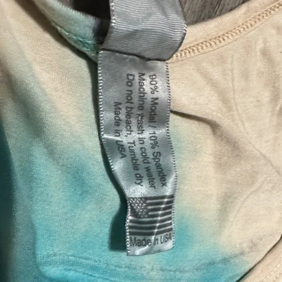 Go Couture Spiral Tie-Dye Maxi Dress - Blue and Cream - Picture 3 of 7